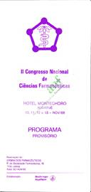 II Congresso Nacional de Ciências Farmacêuticas
