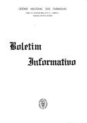 Boletim Informativo nº 11 - Dezembro de 1970