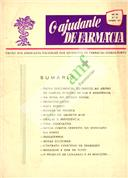 O Ajudante de Farmácia - Ano XV - Nº 56 - Novembro 1971