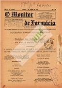 O Monitor de Farmácia - Ano II (2ª Série) - Nº 28