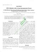 HIV - 2 Infection with a Long Asymptomatic Period