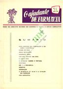 O Ajudante de Farmácia - Ano XV - Nº 54 - Maio 1970