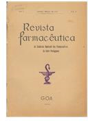 A Revista Farmacêutica do Sindicato Nacional dos Farmacêuticos da Índia Portuguesa