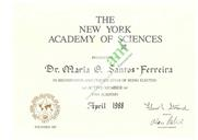New York Academy of Sciences - processo de membro