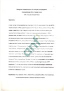 Biological characterization of a delayed noncytopathic monocytotropic HIV-2 related virus with unusual characteristics