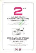 2eme Congrès Mondial sur les Maladies Sexuelles Transmissibles (M.S.T.)
