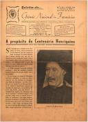Boletim do Grémio Nacional das Farmácias - número 112 - Fevereiro de 1960