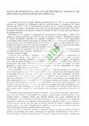 Testes de resistência aos anti-retrovíricos: proposta de implementação planeada em Portugal