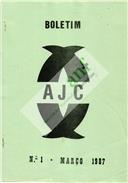 Boletim AJC - Nº 1 - Março 1987