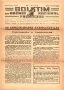 Boletim do Grémio Nacional das Farmácias - número 0025 e 0026 - Dezembro de 1942 e Janeiro de 1943