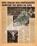 Dois terços dos portugueses admitem ter medo da SIDA