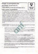 Reunião preparatória da Cimeira de Paris sobre a SIDA