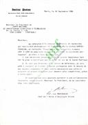 Carta de Luc Montagnier ao presidente da JNICT
