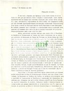 Carta ao Adido para a Ciência e Tecnologia da Embaixada Francesa