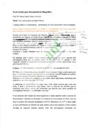 Texto-Guião para Documentário Biográfico