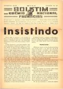 Boletim do Grémio Nacional das Farmácias - número 0027 - Fevereiro de 1943