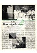 Uma briga de vírus