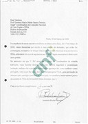 Carta do Doutor Arménio Rocha Marques