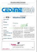 Boletim Cedime Informação - Nº 36 - Julho a Agosto 1996