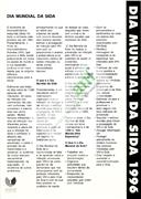 Dia Mundial da Sida 1996 - Fichas Informativas