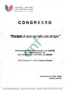 Congresso "Porque é que eu não me drogo"