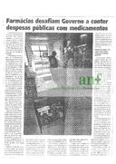 Farmácias desafiam Governo a conter despesas públicas com medicamentos