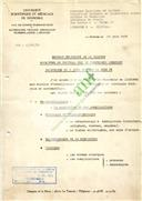 Rapport Technique de la mission effectuee au Portugal par le Professeur Renaudet Jacqueline du 3 Juin 1978 au 14 Juin 1978