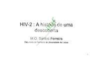 HIV-2: A História de uma descoberta