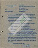 Ofício de 5 de abril de 1940 enviado pelo Grémio Distrital dos Proprietários de Farmácia de Lisboa ao Chefe dos Serviços de Fiscalização