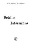 Boletim Informativo nº 35 - Dezembro de 1972