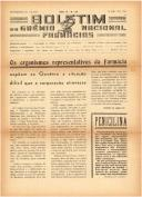 Boletim do Grémio Nacional das Farmácias - número 0052 - Julho de 1945