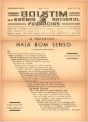 Boletim do Grémio Nacional das Farmácias - número 0006 - Maio de 1941