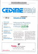 Boletim Cedime Informação - Nº 14 - Novembro e Dezembro 1992