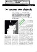 Um percurso com distinção