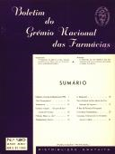 Boletim do Grémio Nacional das Farmácias - Número 0120 - Abril de 1963