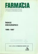 Índice Ideográfico dos anos 1985 a 1987