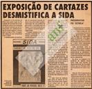 Exposição de cartazes desmitifica a SIDA