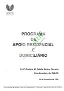 Programa de Apoio Residencial e Domiciliário - Apresentação