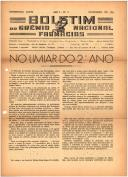 Boletim do Grémio Nacional das Farmácias - número 0013 - Dezembro de 1941