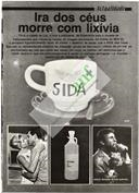 Ira dos céus morre com lixívia