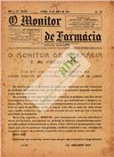 O Monitor de Farmácia - Ano II (2ª Série) - Nº 25