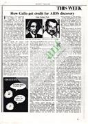 How Gallo got credit for AIDS discovery