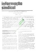 Boletim Informação Sindical - Junho 1974