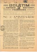 Boletim do Grémio Nacional das Farmácias - número 0023 e 0024 - Outubro e Novembro de 1942