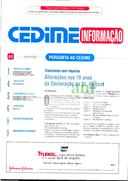 Boletim Cedime Informação - Nº 63 - Janeiro e Fevereiro 2001