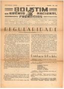 Boletim do Grémio Nacional das Farmácias - número 0019 - Junho de 1942