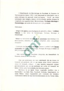 Interesse do Departamento de Microbiologia em intercâmbio com os PALOP