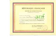 Certificados de Estágios em França