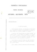 Boletim Informativo Farmácia Portuguesa - números 5 e 6 - Outubro e Novembro 1976