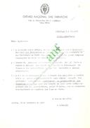 Circular 17-A/67 
Convocatória às farmácias atingidas pelas cheias para reunião
